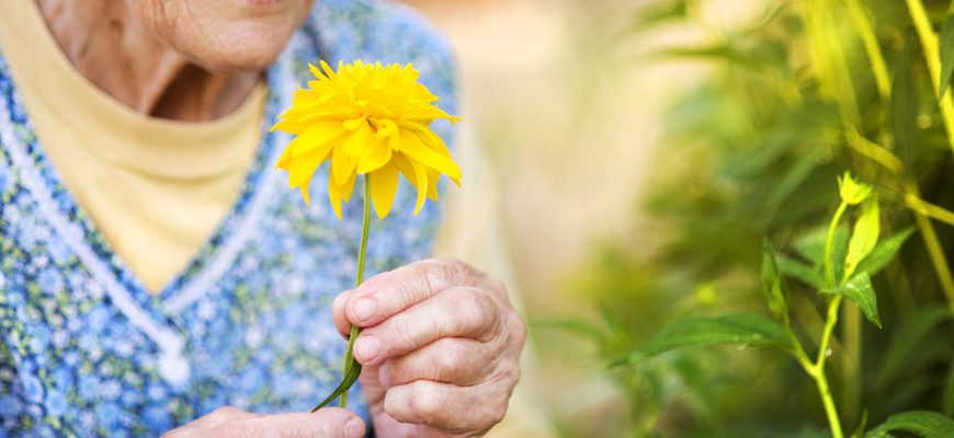 Senior Gardening benefits