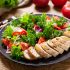 Healthy platter of food for increasing appetite in the elderly